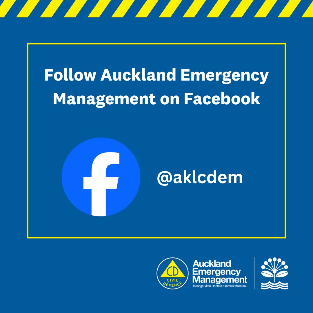 ℹ️ It is important to stay connected and informed when severe weather approaches, especially when it moves quickly. Follow us on #Facebook where we share live updates, safety information and what you need to do in an emergency. facebook.com/aklcdem