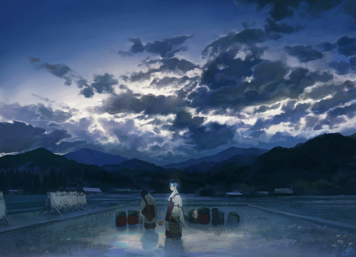 傍らの祈り　#イラスト