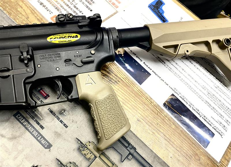 A3 Tactical XENO Triad Reduced Angle AR-Compatible BK/OD/FDE 3色