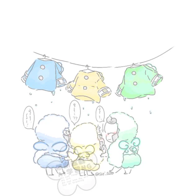 癒〼また冬が来たら着ようね、少しの間ばいばい 