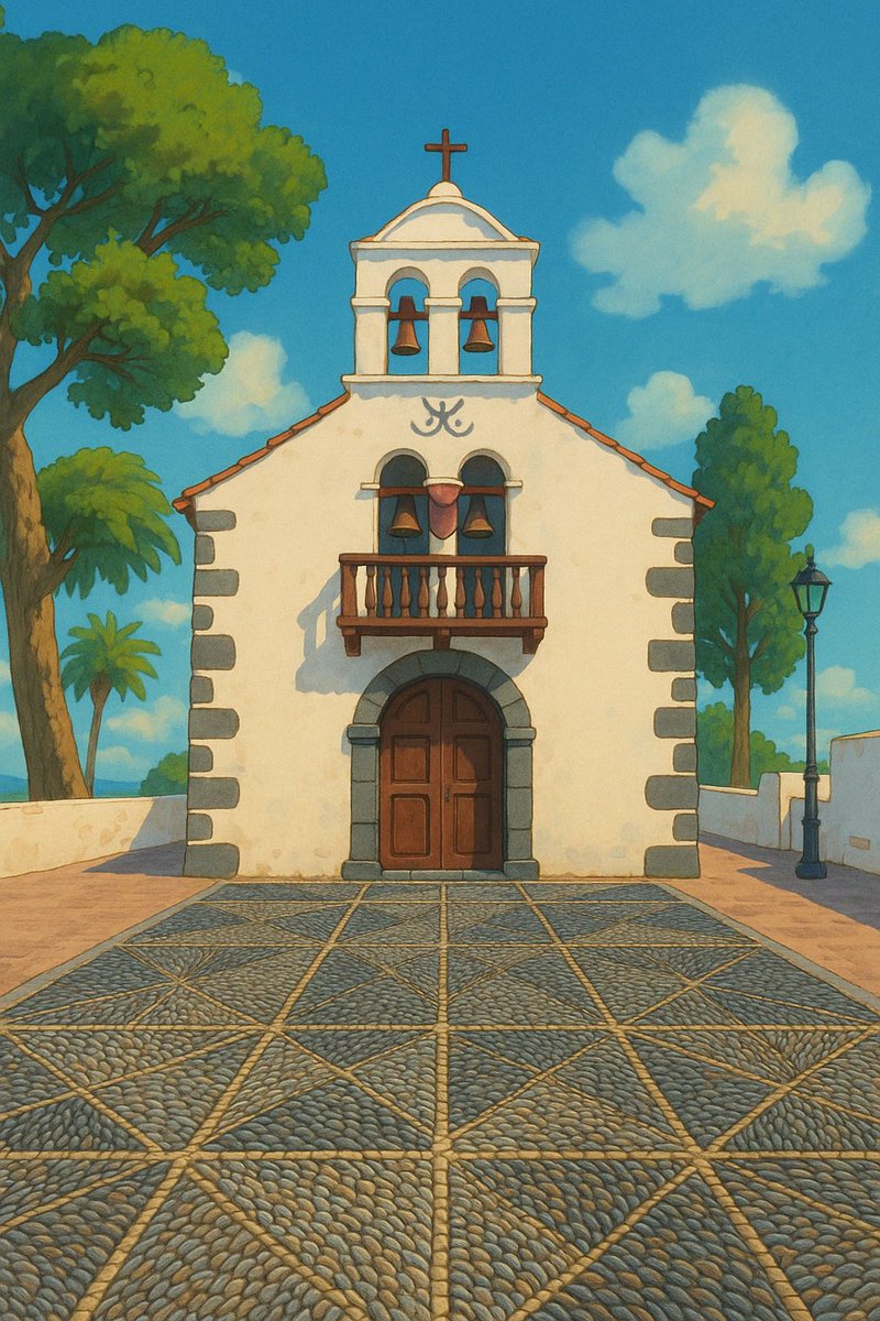 🖼️ En #BreñaBaja seguimos disfrutando de la compañ”IA” del estudio Ghibli. 

#LaPalma #Canarias #IA #viajes #turismo