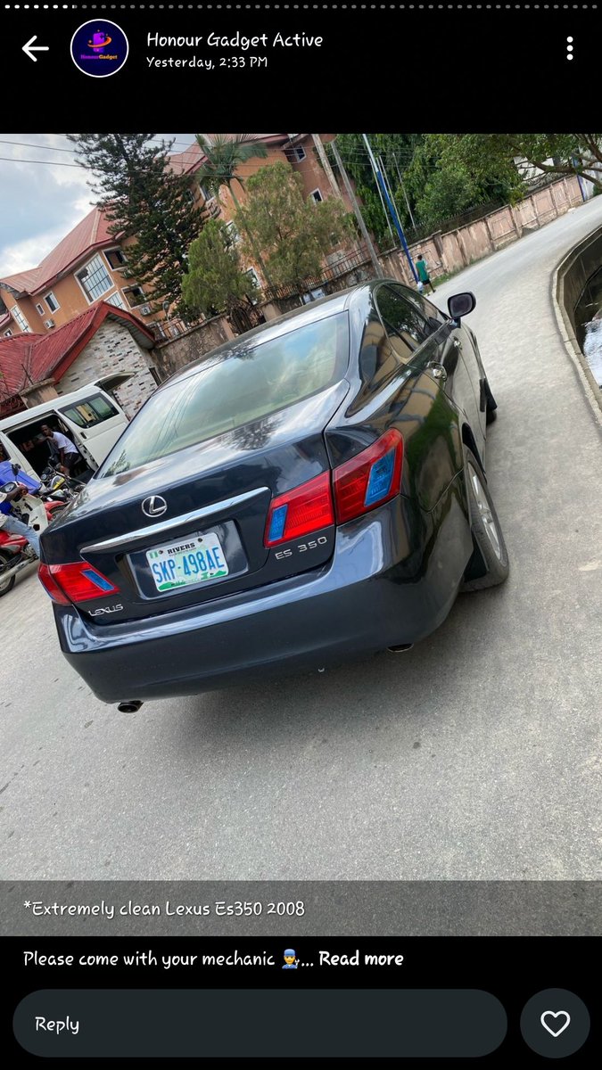 Lexus ES 350
Clean and sound
No single fault

#8m

07069971754