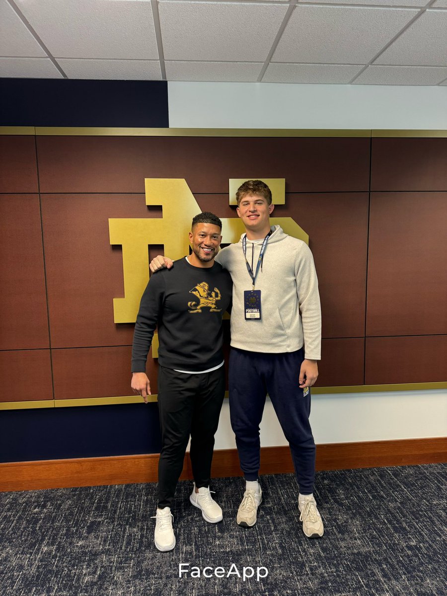 Grayson (@graysonmckeogh) on Twitter photo Had a great time at Notre Dame this week!! Appreciate the hospitality <a href="/CoachJoeRudolph/">Joe Rudolph</a> <a href="/CoachDelaney52/">Rob Delaney</a> <a href="/Marcus_Freeman1/">Marcus Freeman</a> <a href="/CarterAuman/">Carter Auman</a> <a href="/LaSalleFball/">La Salle College HS Football</a> Had a great time at Notre Dame this week!! Appreciate the hospitality <a href="/CoachJoeRudolph/">Joe Rudolph</a> <a href="/CoachDelaney52/">Rob Delaney</a> <a href="/Marcus_Freeman1/">Marcus Freeman</a> <a href="/CarterAuman/">Carter Auman</a> <a href="/LaSalleFball/">La Salle College HS Football</a>