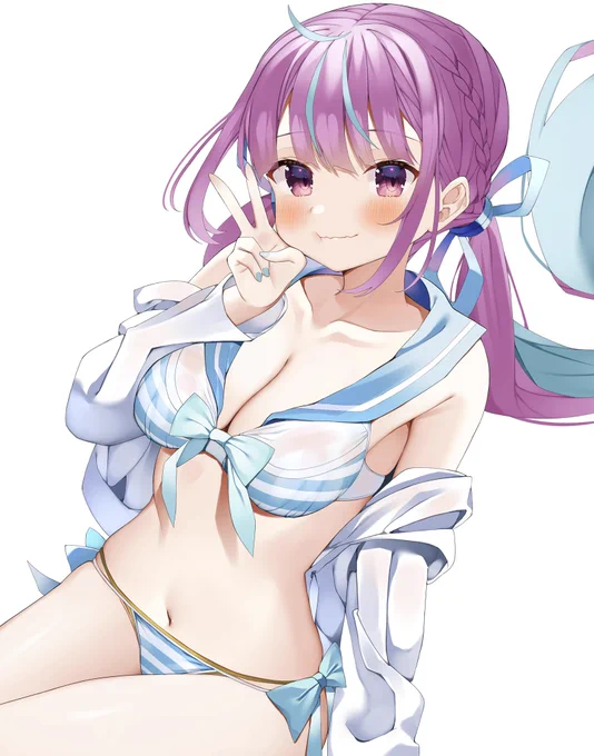 暑い時は水着あくたんで涼む 