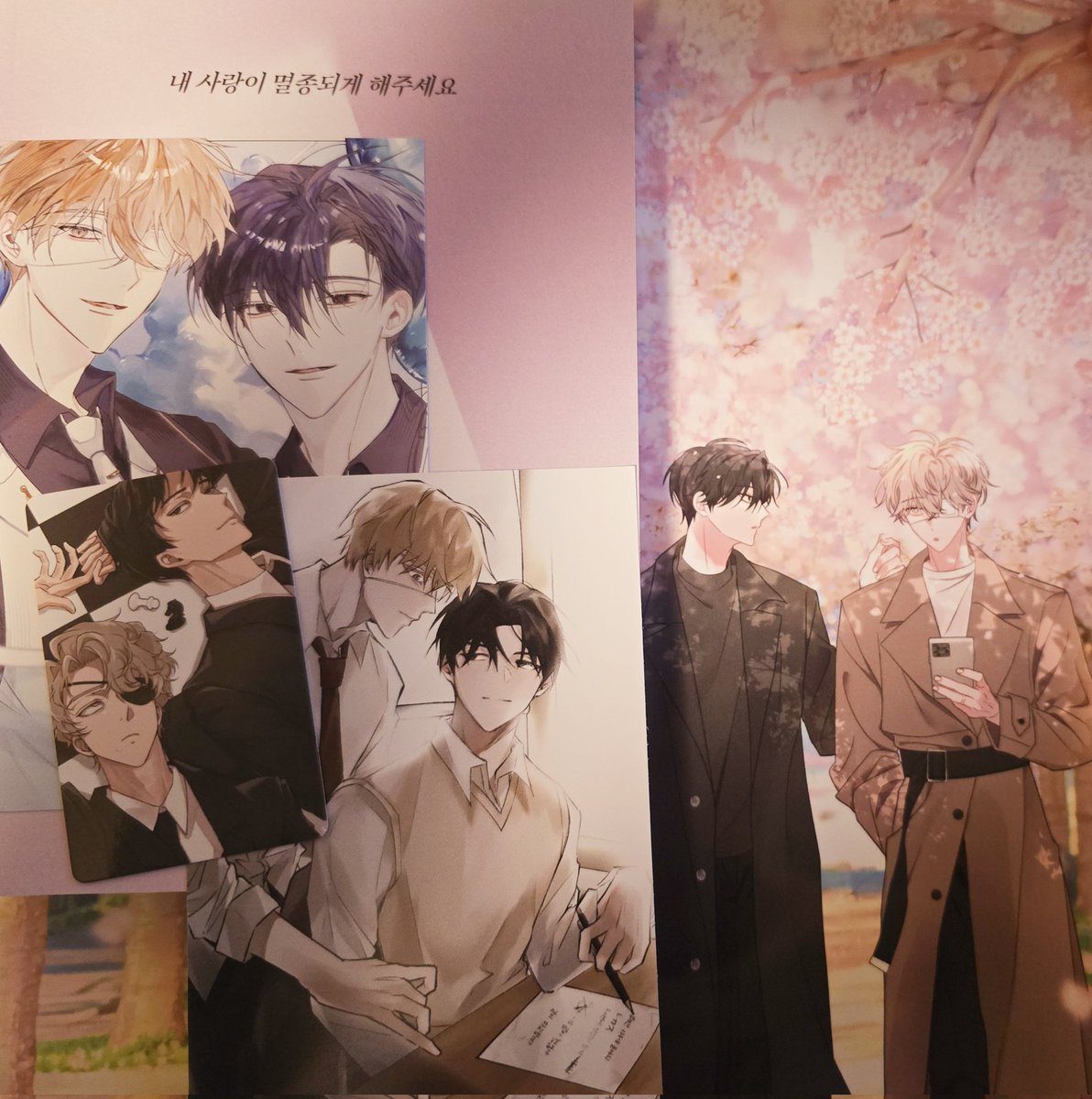 #솔음사헌_순애_게스트북
도착했습니다ㅜㅜ!!! 여러분!,, 제 손에!!!! 
하… 살면서 처음 구매해봐요. 포스터 어떻게 펴야 좋을지 연구하러 가야해서 길게 적진 못하지만 모든 분들께 감사한 마음을 전하고 싶어요. 덕분에 살아갈 힘을 얻다… 🥹❤
타래로 천천히 작품 할짝입니다.