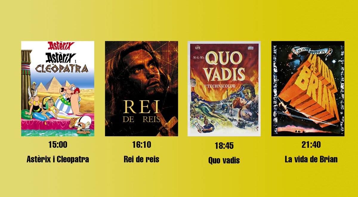 Bon dia!

Avui us proposem un pla de setmana santa molt especial. A partir de les 15:00, programació especial per aquestes festivitats.

Us esperem a twitch.tv/despertaferrotv