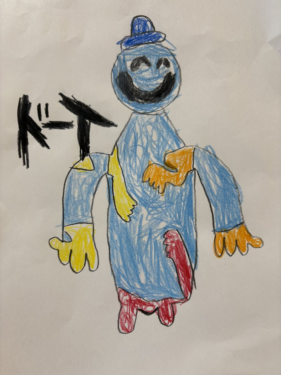 kazukoto's tweet photo. 最近1番大好きなドーイが上手く描けた！とのことで「れもーん」と共に���るように頼まれました😆
今回は確かにうまい。でもイが惜しいw

#コロンボさん https://t.co/SdhwRGPagf