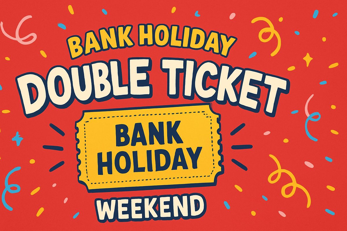 BANK HOLIDAY DOUBLE TICKETS LIVE NOW 💰

Double the fun
Double the chances to win
Double the tickets 🎟️

You will automatically receive double the tickets this bank holiday event until Monday 11:59pm. Good luck!