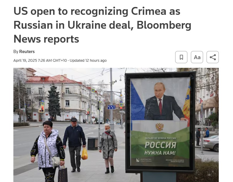 timand2037's tweet image. Donald Trump is having trouble ending Washington's proxy war on Russia but he might soon recognise that #Crimea is part of Russia. The formerly "autonomous republic" of Ukraine voted overwhelmingly to join the Russian Federation after the 2014 Kiev coup. Western polls confirmed…