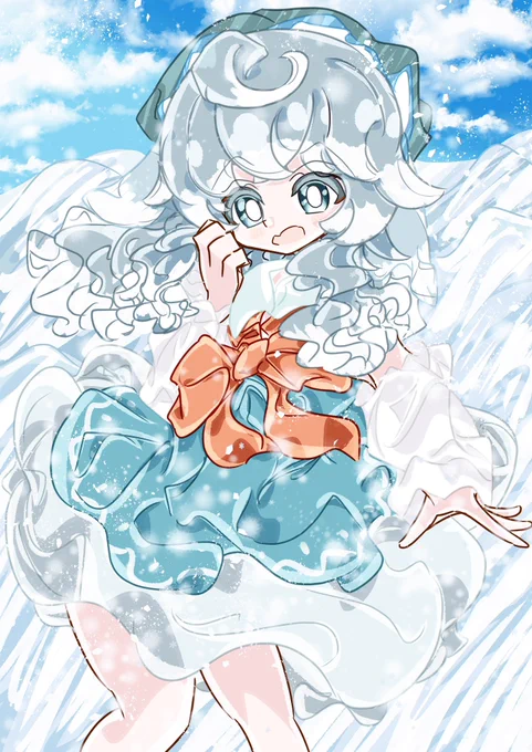 冷たく寒い方がいいですよねー。 うちの氷雪使いちゃんをどうぞ!!!