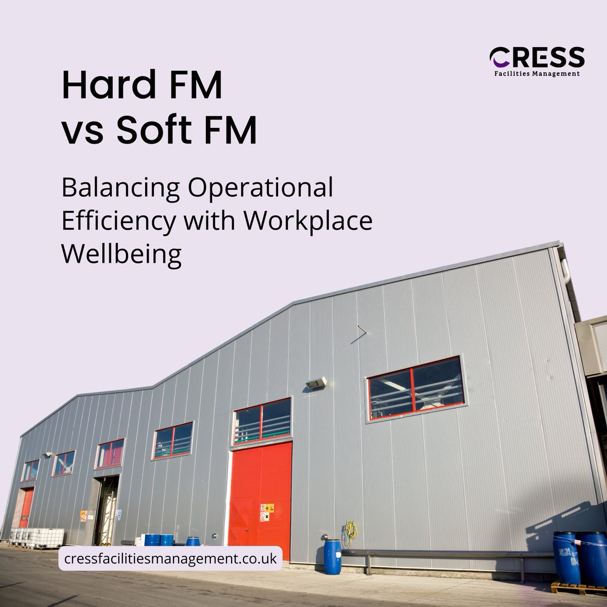CressFM's tweet photo. Hard FM = infrastructure &amp; compliance.
Soft FM = comfort &amp; daily experience.
Together, they keep your workspace safe, efficient &amp; people-friendly.

#FacilitiesManagement #HardFM #SoftFM #CressFacilities https://t.co/o64QR3AGOg