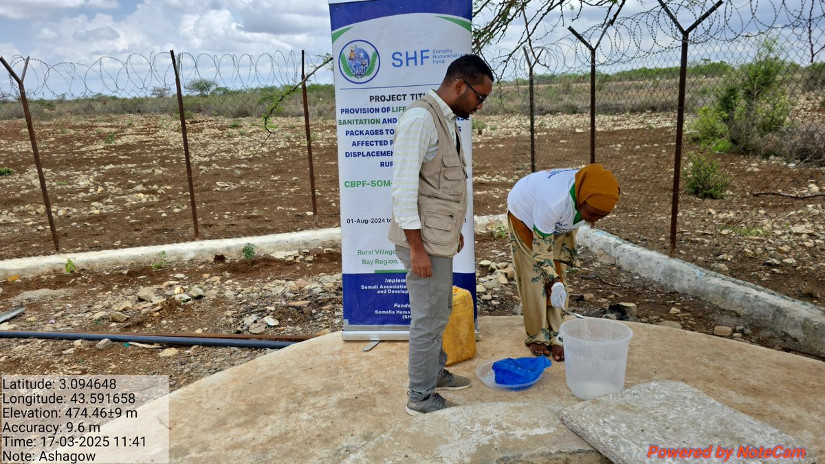 SARD199's tweet image. "To prevent outbreaks of diseases like cholera, SARD—supported by @SHF—is conducting monthly chlorination of rehabilitated borehole and shallow well. This initiative is key to ensuring clean water and protecting community health.
#SARD
#SHF
#WaterAccess
#CommunityDevelopment