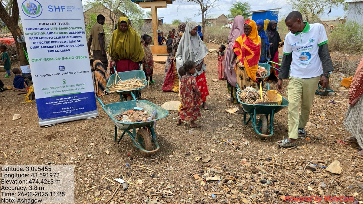 SARD199's tweet image. With support from @SHF, SARD is conducting hygiene awareness sessions and routine clean-up campaigns in rural villages. These efforts aim to improve overall sanitation, raise awareness on personal and environmental hygiene.
#SARD
#SHF
#Hygeine
#Sanitation