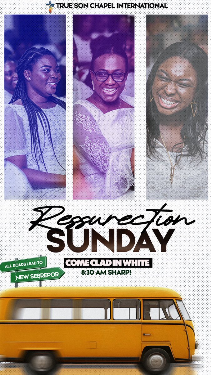 __tsci's tweet photo. It’s the 3rd Day tomorrow.
Jesus’ resurrection is the hope of our salvation
All roads lead to New Sebrepor for our #GreatMove and Resurrection Sunday Celebration.
Come in white, and let’s remember the price Christ Jesus paid for US. https://t.co/2PMOoPS4pa