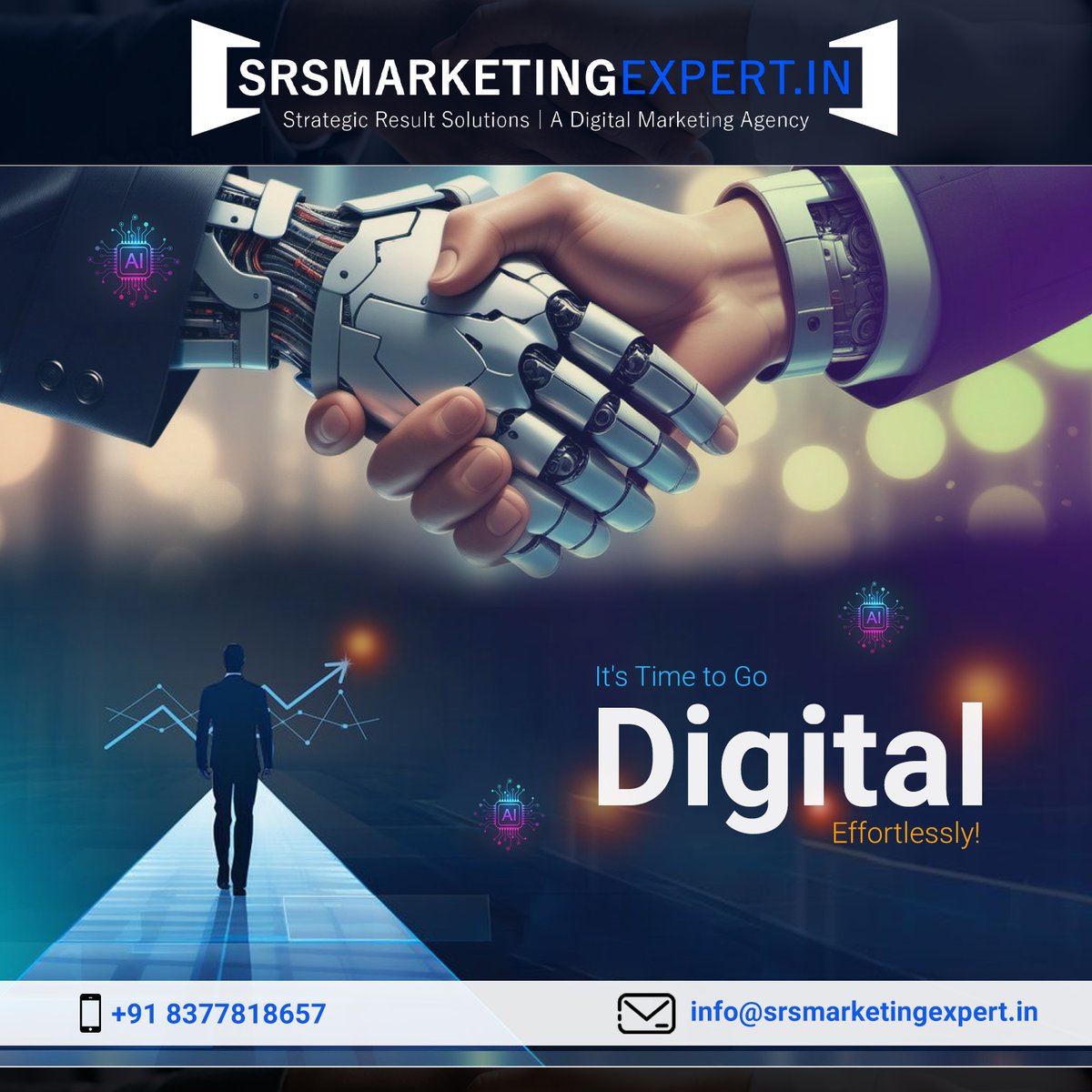 srsmexpert's tweet photo. It's Time to Go Digital Effortless.
AI fuels digital business growth by providing deeper customer understanding for hyper-personalization
#ai #artificialintelligence #digitalmarketing #marketingautomation #seo
Insta: https://t.co/ERPTAm5ZdF
LinkedIn : https://t.co/Qcw5eIfyQd https://t.co/pf178kwGxO