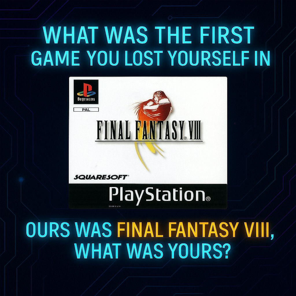 What was the first game you truly lost yourself in? For us, it was Final Fantasy VIII on PS1. The soundtrack, the story, the SeeD exams. pure magic

Now its your turn: What game made you a gamer?
#TheDigitalArena #FinalFantasyVIII #FirstGameFeels #TarporleyGamers #GamingNostalgia