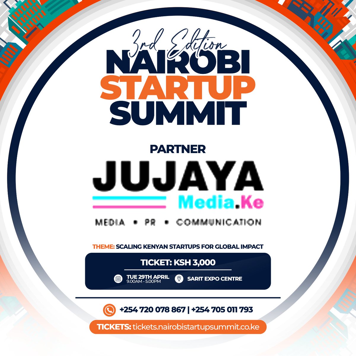 The event where ideas meet investment and dreams turn into ventures. Don’t miss the 3rd Annual Nairobi Startup Summit: tickets.nairobistartupsummit.co.ke
#NairobiStartupSummit #TIEEvents