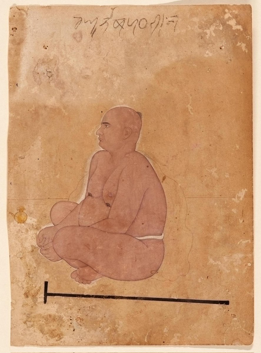 ssharadmohhan's tweet image. The @Sothebys sale of 30 April 2025 presents a rare opportunity to acquire a c1760 painting with exceptional provenance & exhibition history attributed to the celebrated #Pahari artist #Nainsukh of #Guler #HimachalPradesh
Estimate £40,000-60,000
'Raghunath Pathania, a Holy Man'