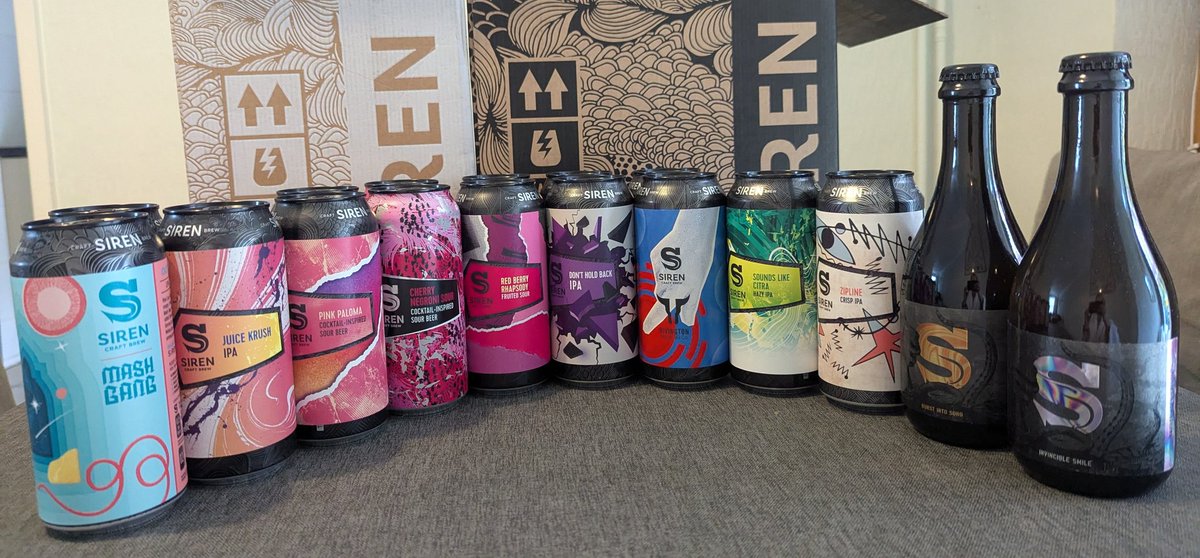 Readingbeerfest's tweet photo. My delivery arriving from @SirenCraftBrew makes the long weekend even better! https://t.co/viRhjAfHgX