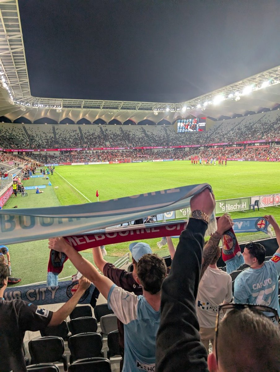 whel4n's tweet photo. Western Sydney Wanderers (A) 

Comon @MelbourneCity 🩵 https://t.co/MBWHsGO0cL
