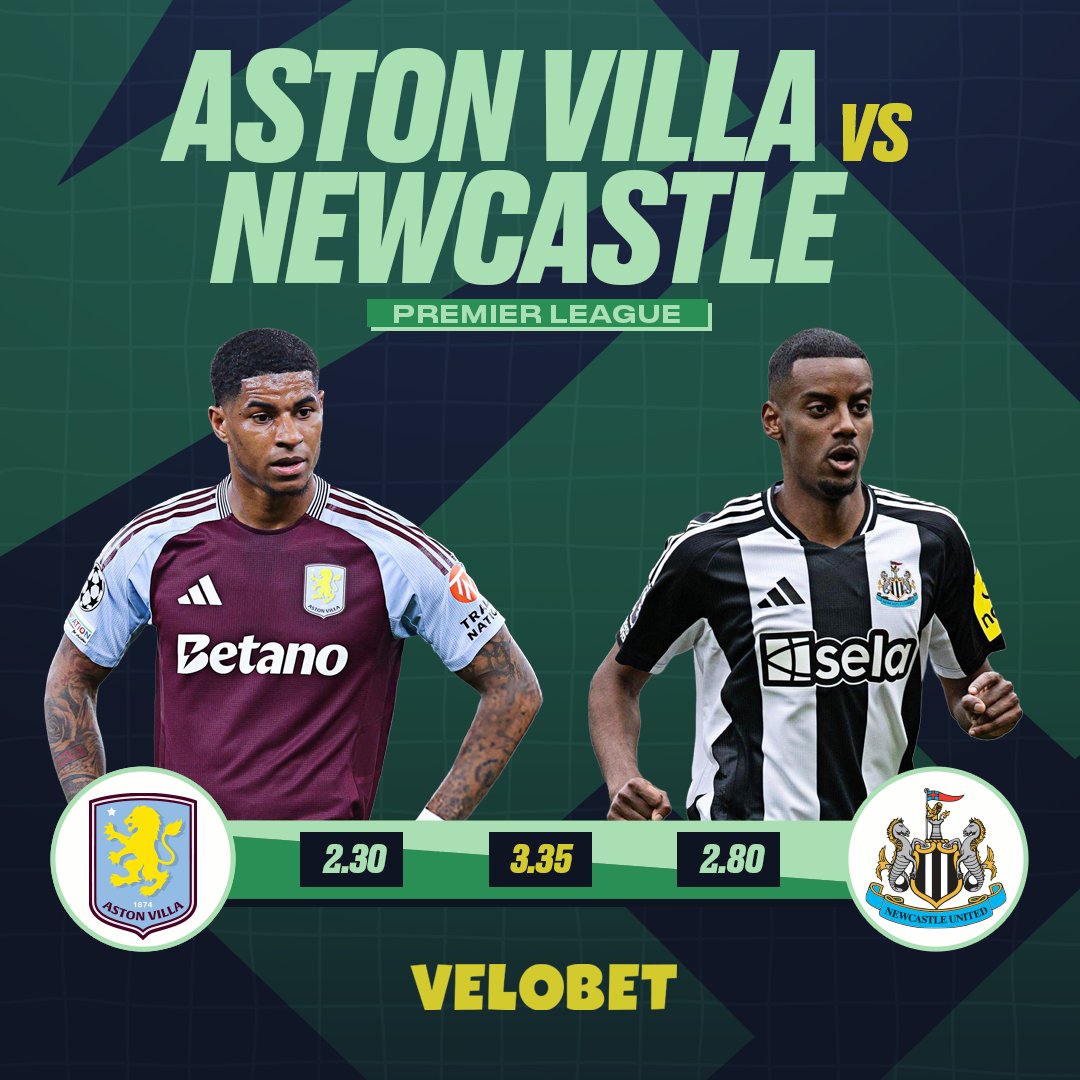 VelobetCasino's tweet image. 2 random users from the comments who predict the final score will win 30 Free Spins🎁
Like this post 💛
#Newcastle #NewcastleUnited #AstonVilla #NUFC