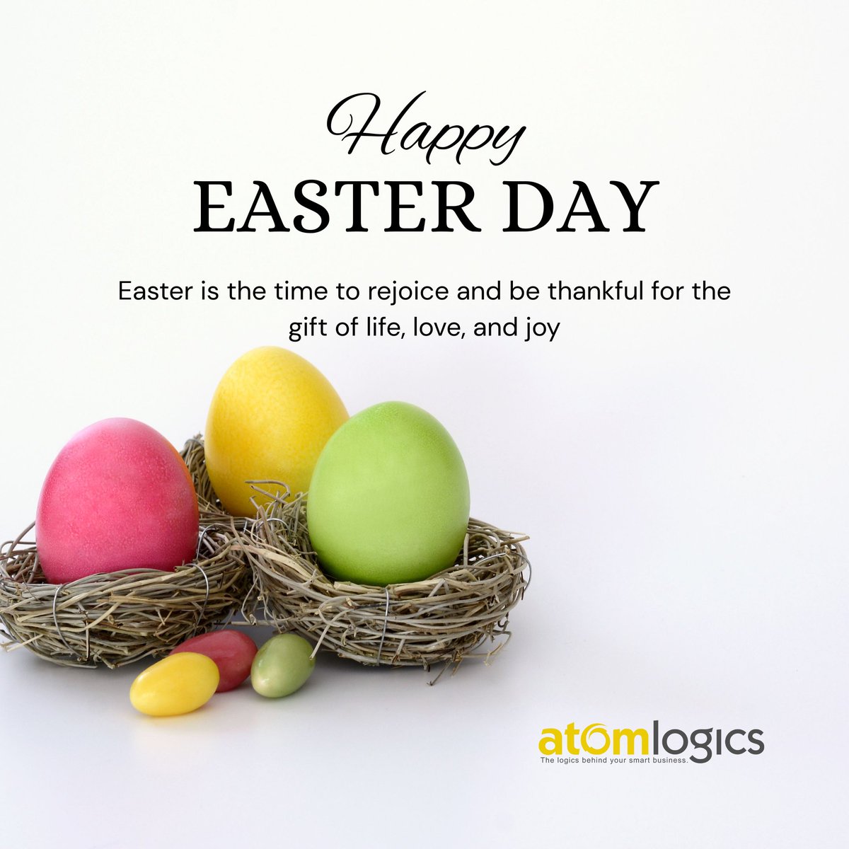 atom_logics's tweet photo. Wishing you a season filled with renewal, growth, and fresh beginnings. Happy Easter !
#easter2025 #newpost #webdesign #webdevelopement #happyholidays https://t.co/LljWhq7d57