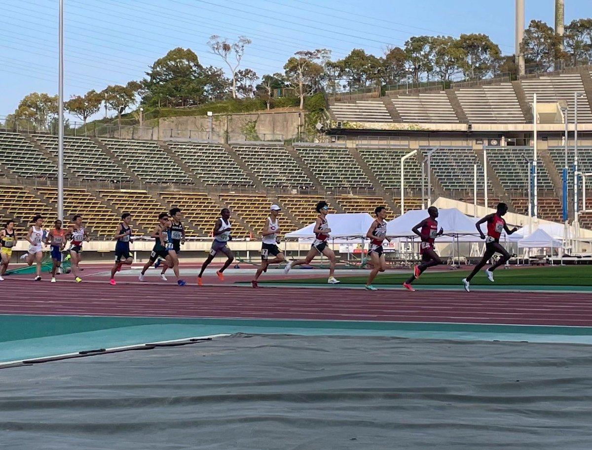 toyota_rikucho's tweet photo. 【大会結果】
4月19日(土)
第73回 #兵庫リレーカーニバル　
#アシックスチャレンジ

10000m
3位  #湯浅仁      28分15秒61 
8位  #野村優作  28分46秒90
DNF #内田隼太　

湯浅選手が積極的なレースで日本人トップでした👑

引き続き熱いご声援よろしくお願いします🔥

#トヨタ自動車陸上長距離部 https://t.co/Q9RBGCSy3W