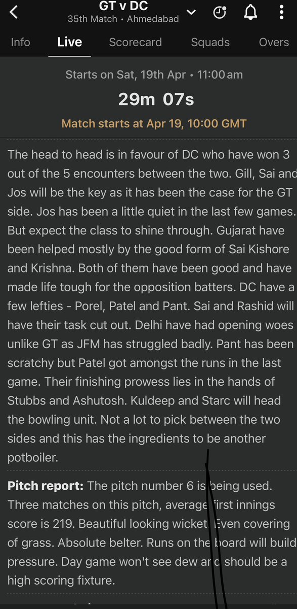 90ankitsingh's tweet photo. @cricbuzz please find attached image, your writer team including @RishabhPant17 in @DelhiCapitals team. https://t.co/lxqFsQgKA5