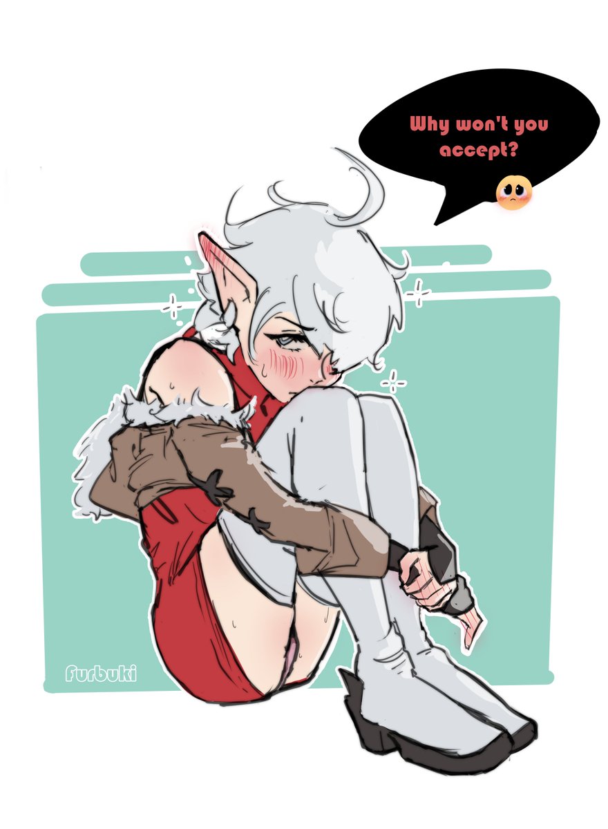 tipsy Alisaie mad caused she wanted sex and wol rejected her💔