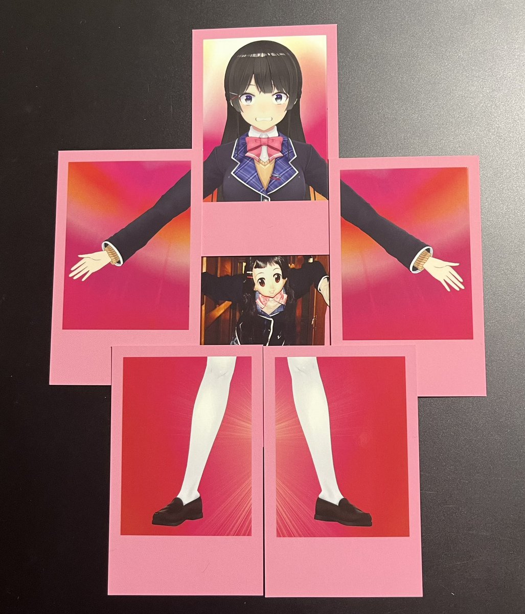 Hj3A2's tweet photo. 5枚揃ったら勝てそうなカードの空白の使い方こうだろ

#月ノ美兎PaperRabbit https://t.co/ceGZ1rqCfr