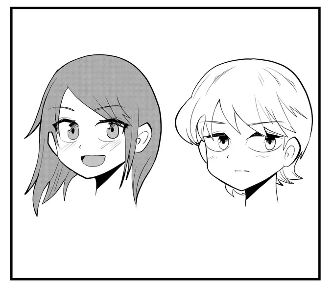 壱鉄くんと大和くんのお顔描き。担当さんのアドバイスで、今後はバトル系では線数をより増やして描くことも意識したいと思ってます! 