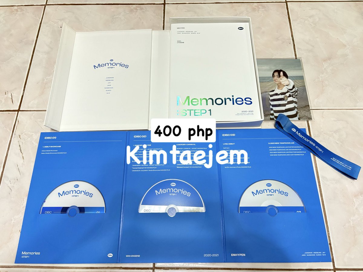 KimTaeJem's tweet photo. WTS/LFB:

Enhypen Memories  2020-2021

💸 400

NO PHOTOCARDS. Negotiable

📍Baguio 
🚚 JNT
💳 GCASH https://t.co/PBfP8gMBa7