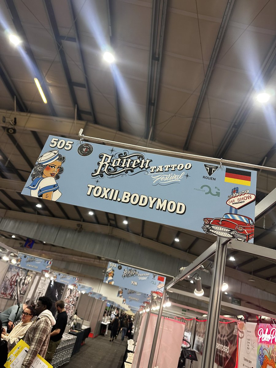 Day 2 Rouen tattoo festival 🖤

#france #tattooconvention #toxii #bodymod #rouen #tattoo