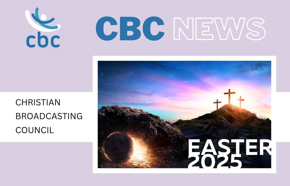 CBCUKofficial's tweet image. Let's celebrate Easter with impactful Christian content... Watch, listen or attend and experience Jesus afresh!
Read our April 2025 Newsletter >>> mailchi.mp/6364a2dad701/l… #Easter2025 #CBC #CBCNews #ChristianMedia