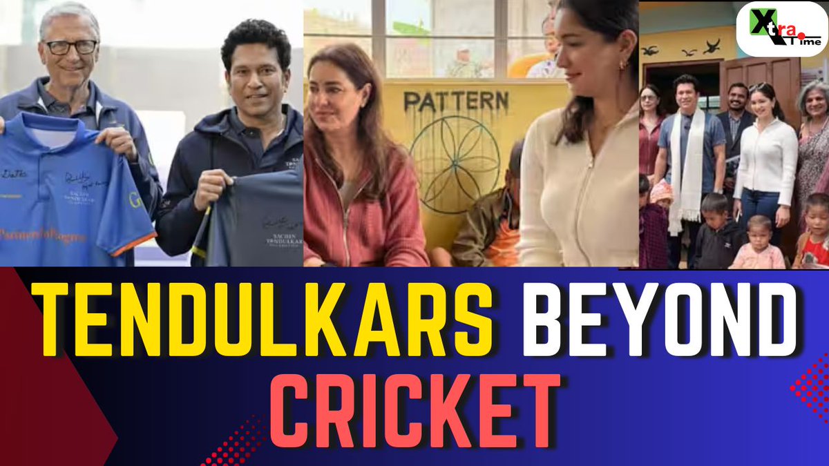 xtratimeindia's tweet image. WATCH: Sachin Tendulkar and daughter Sara join hands with Bill Gates Foundation!

youtu.be/CzcLkuXLzuE

#SachinTendulkar #BillGates #SocialCause
