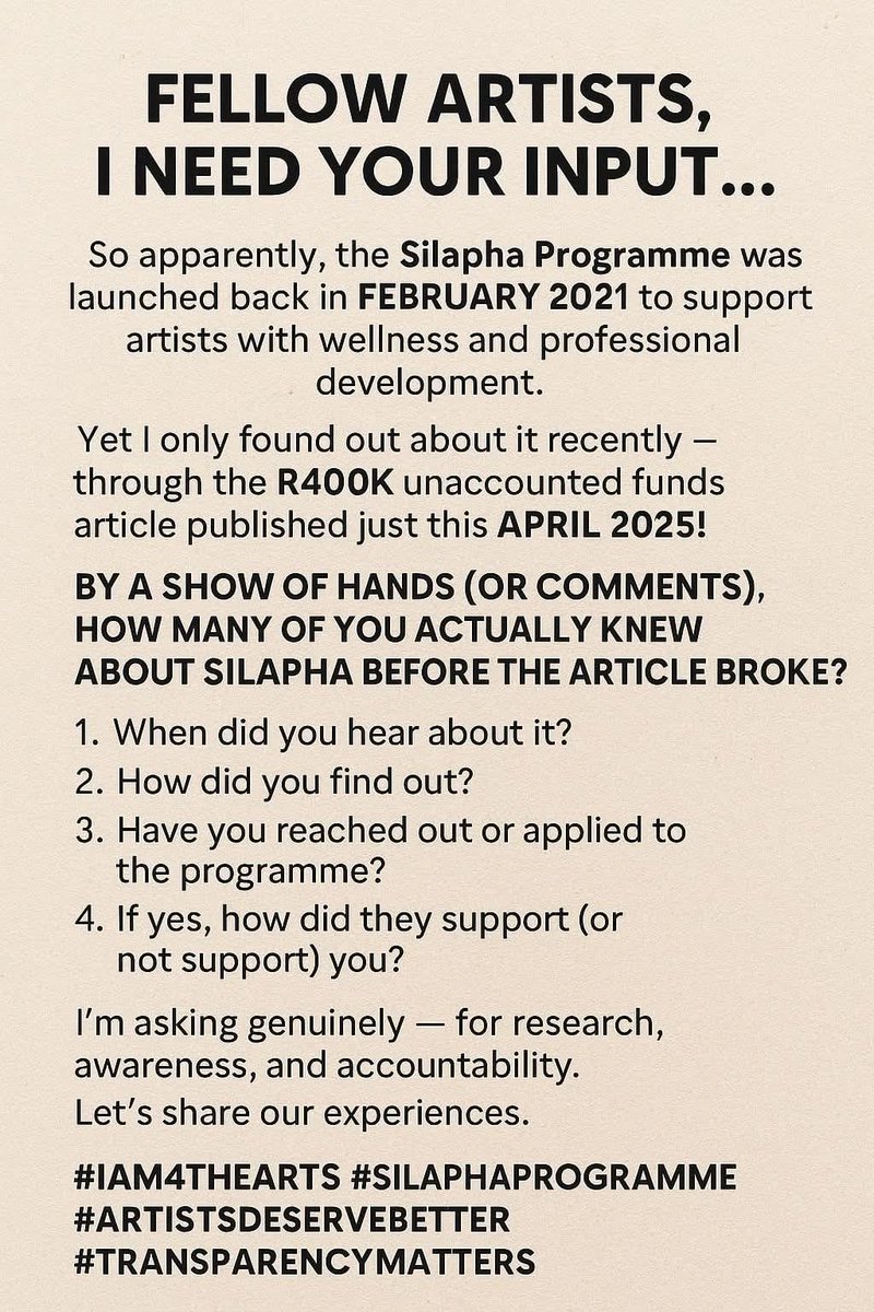 Lets hear your response