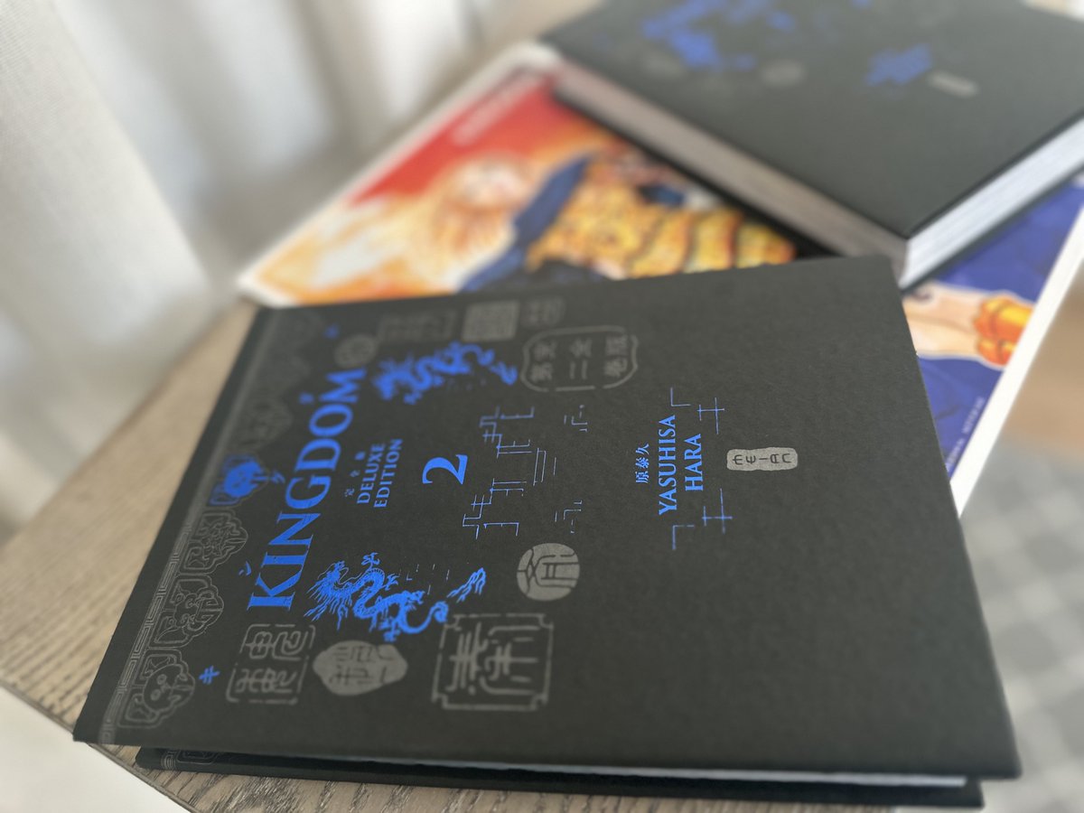 Kempolajuwon's tweet photo. Magnifique Deluxe édition de Kingdom.
Si vous ne connaissez pas c'est le meilleur moyen de commencer ce manga culte.
merci @MeianFR et @AnimeStoreIDP pour cette édition de qualité https://t.co/tJYmOjQnKs