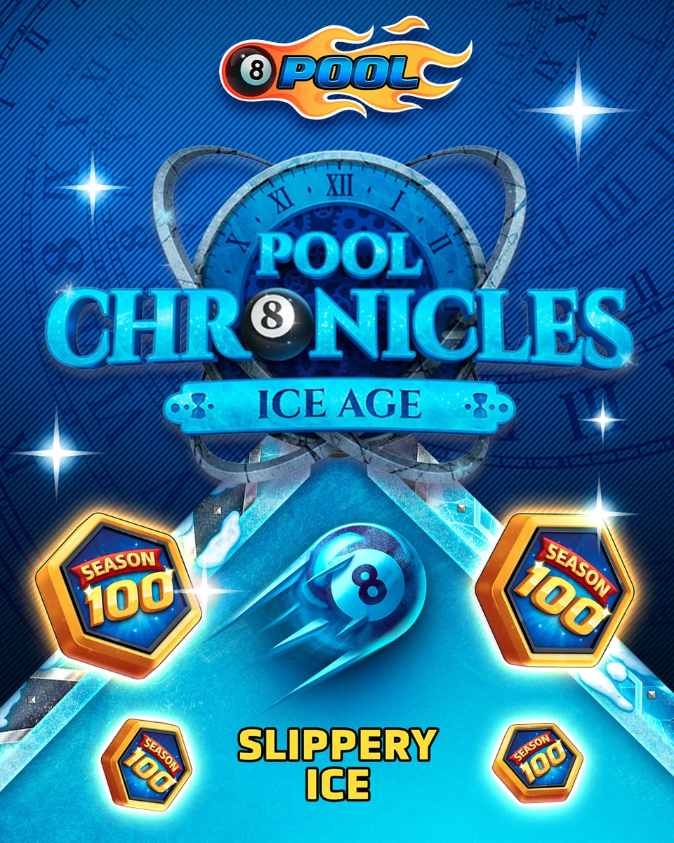 8ballpool's tweet image. #PoolChronicles #IceAge table is back! 🧊

🎁 Conquer tricky #SlipperyIce to win extra #Season100 Tokens for your choice of rewards!

⏲️ Available for 24 Hours Only
🗓️ Ends Sun April 20, 10am UTC

Play Now » mcgam.es/WbREuT

#8BallPool