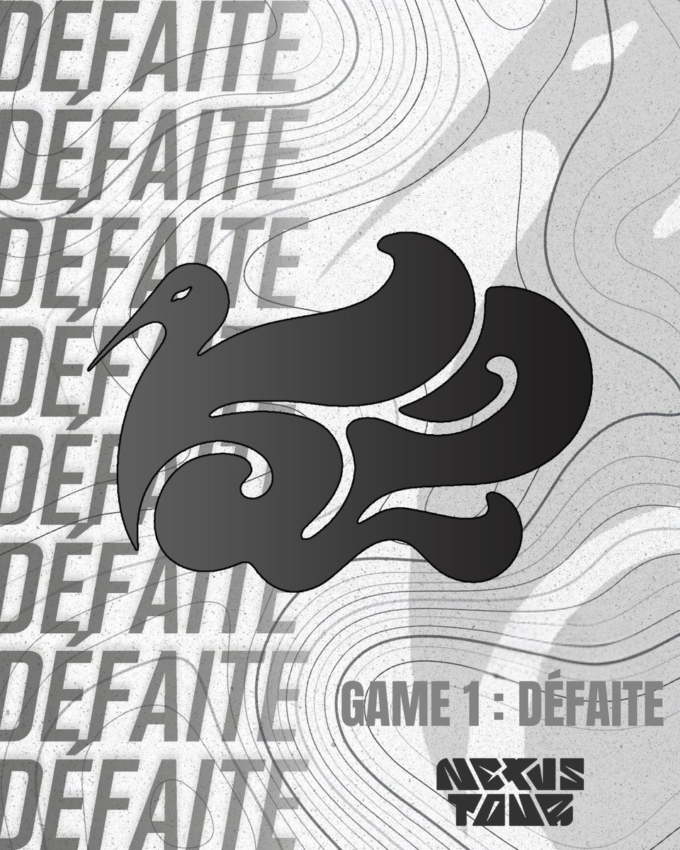 Malheureusement, on commence par une défaite mais on ne perd pas espoir pour la suite !
#K2WIN