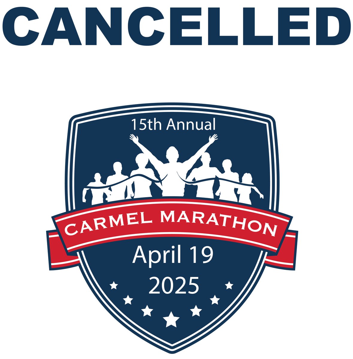 We've been working closely with city officials to monitor the weather, and the decision has been made to cancel or postpone the Carmel Marathon Weekend. We will not run today.

Please seek shelter and do not come to the start / finish venue.
