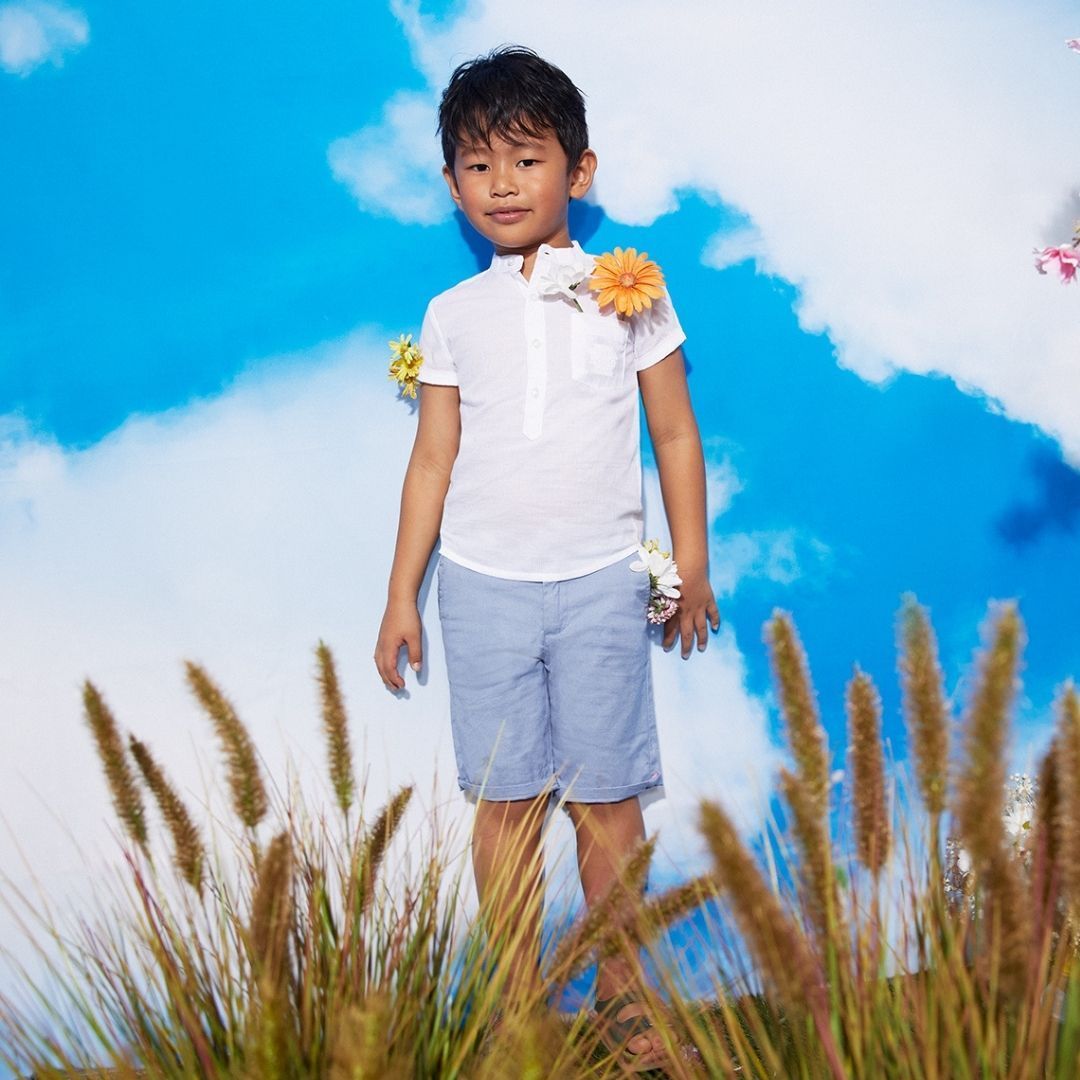 Seguimos disfrutando los últimos días de vacaciones de semana santa. 
Hoy nos vamos de paseo con una combinación clásica y muy cómoda de camisa y bermuda de lino y algodón de la colección Retro Simplicity 🎾

#weRcanada #spring #fashion #kids #modainfantil #retrosimplicity