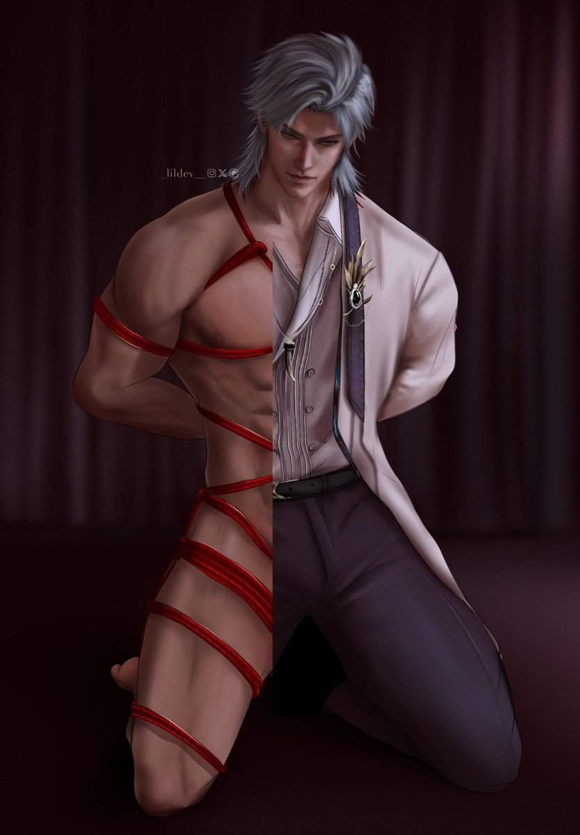 _lildev__'s tweet photo. Bday boy!! #Sylus 😈

Full ver on Patre♡n
#LoveandDeepspace #fanart https://t.co/RibvMBitlw