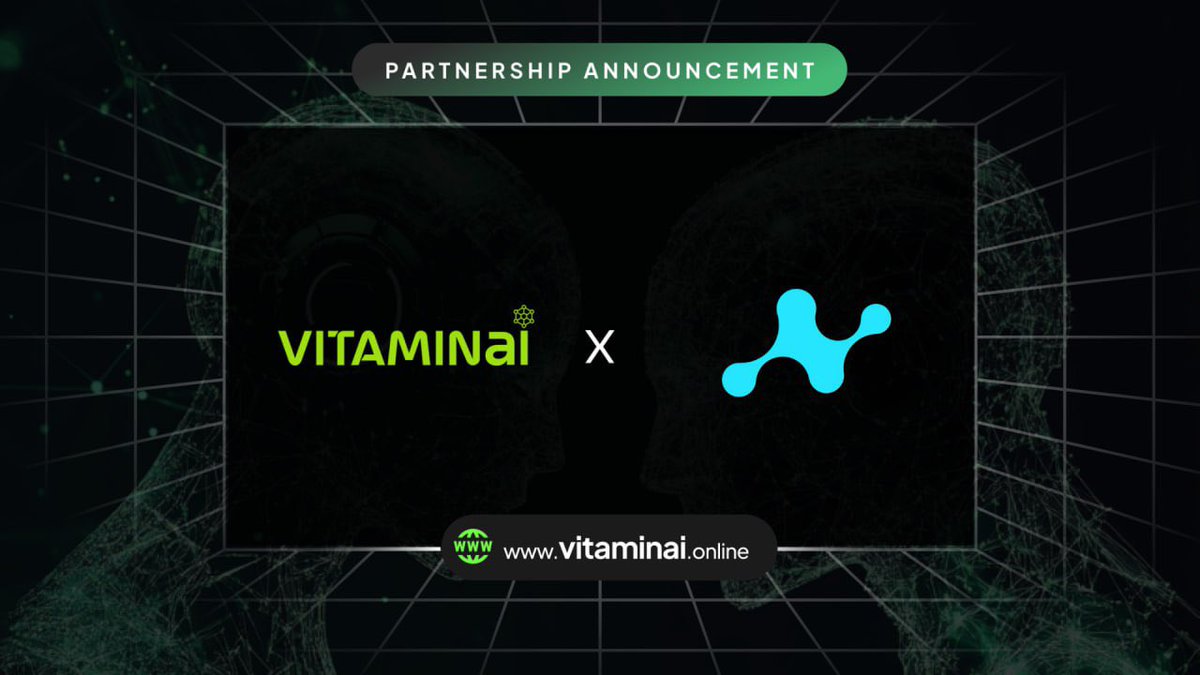Vitaminiai's tweet photo. 🚀 VitaminAi 🤝 Nebulai
We’re thrilled to announce our partnership with Nebulai, a platform empowering developers and users to build, share, and innovate AI agent solutions.

Together, VitaminAi and @NebulaiHQ aim to accelerate the future of decentralized AI by unlocking new possibilities for collaboration, productivity, and agent-driven innovation. 🌐⚡️

Explore more about Nebulai:
🔗 https://t.co/aW5eHwprUa
🔗 https://t.co/q58583m3MN
🔗 https://t.co/9dS1clCgYF
🔗 https://t.co/rynnMeNHnu

#AIagents #Web3AI #DecentralizedAI #VitaminAi #Nebulai