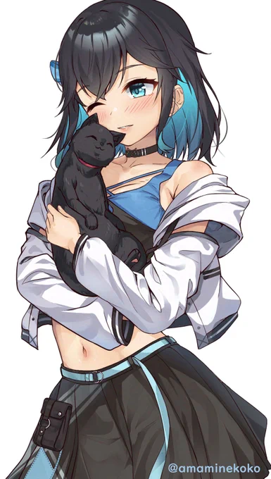 宮舞モカちゃんをまともに描いてなかったので標準サイズ(*'ω'*)#宮舞モカ 