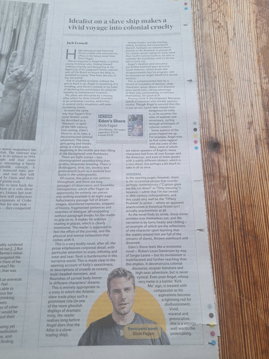 OisinFagan's tweet image. Jack Fennell reviews Eden&apos;s Shore in the Irish Independent. It&apos;s a good one.  😎

m.independent.ie/entertainment/…
