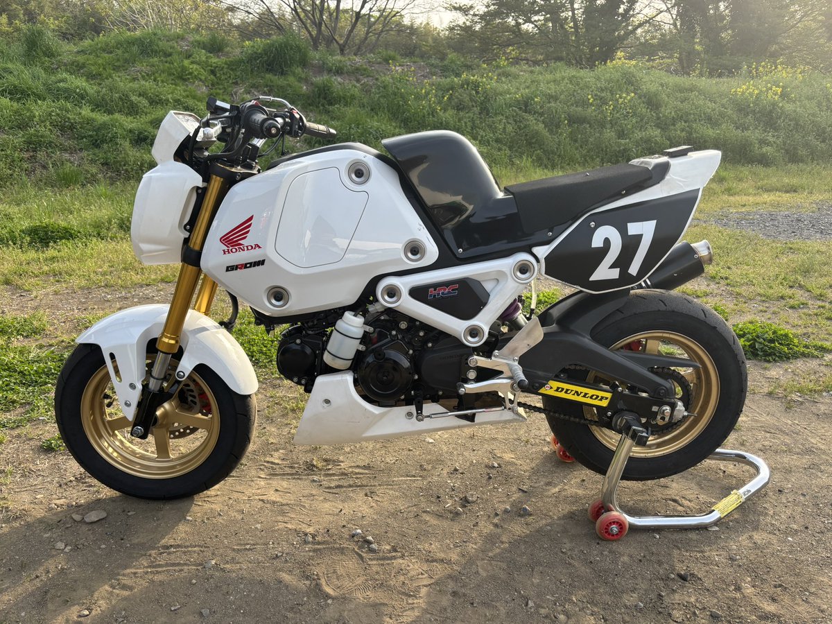 neoki21's tweet photo. YLちゅ〜ん試走 ✅

安定感のあるバイクになりました…！ https://t.co/kzIvEEY6q7