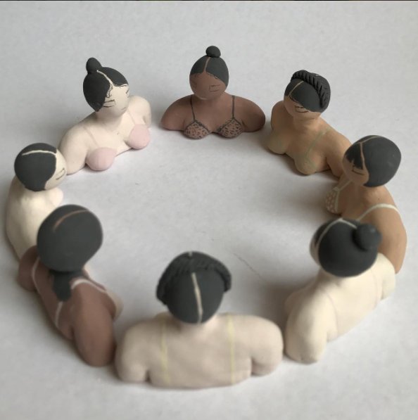 'Together' by Julia Ballenger, US contemporary ceramicist #womensart