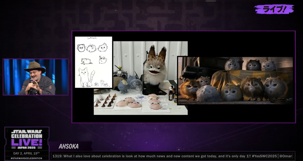 LOTHBALLS. DAVE BE SO REAL RN. 

#StarWarsCelebration