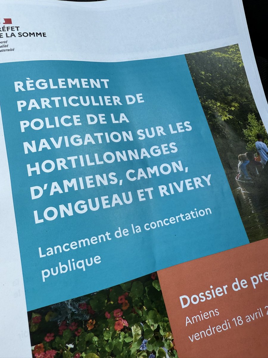 fredfauvet's tweet photo. Hortillonnages d’Amiens : un règlement particulier pour un site exceptionnel 

Le nouveau Règlement particulier de police de la navigation est consultable : https://t.co/PxRGtNFivp

Toute observation peut être adressée pendant 21 jours  : pref-bsipa@somme.gouv.fr https://t.co/mxN4gDDgiH