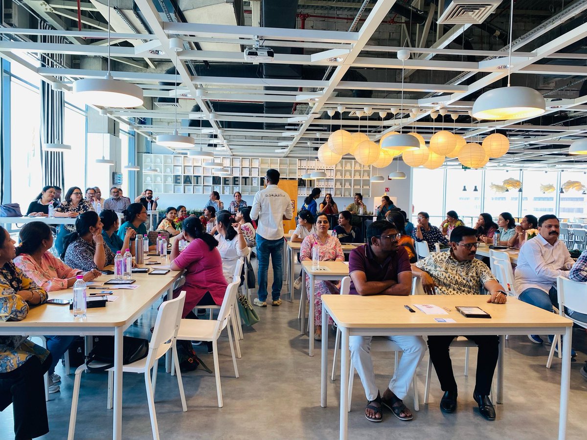 DoodleKabra's tweet photo. 70+ teachers. One powerful Women's Day celebration. Our doodle workshop turned gratitude into art — a heartfelt tribute to women shaping young minds.
.
.
.
.
.
.
 #WomensDay2025 #TeacherLove #DoodleKabra #EmpowerThroughArt #SchoolEvents https://t.co/C3XIfJuSeG